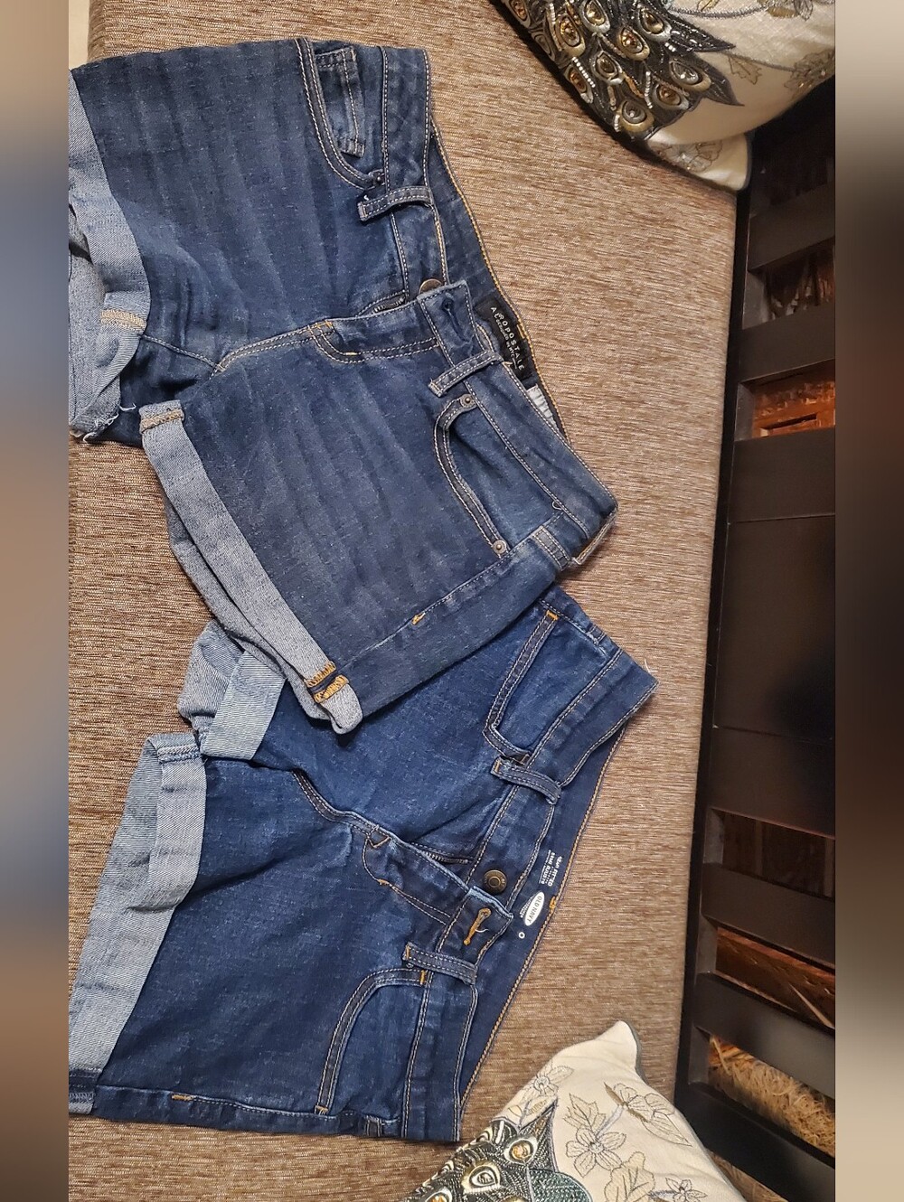Women's Blue Denim Jeans - Classic Slim Fit Set Of 2 Size 0